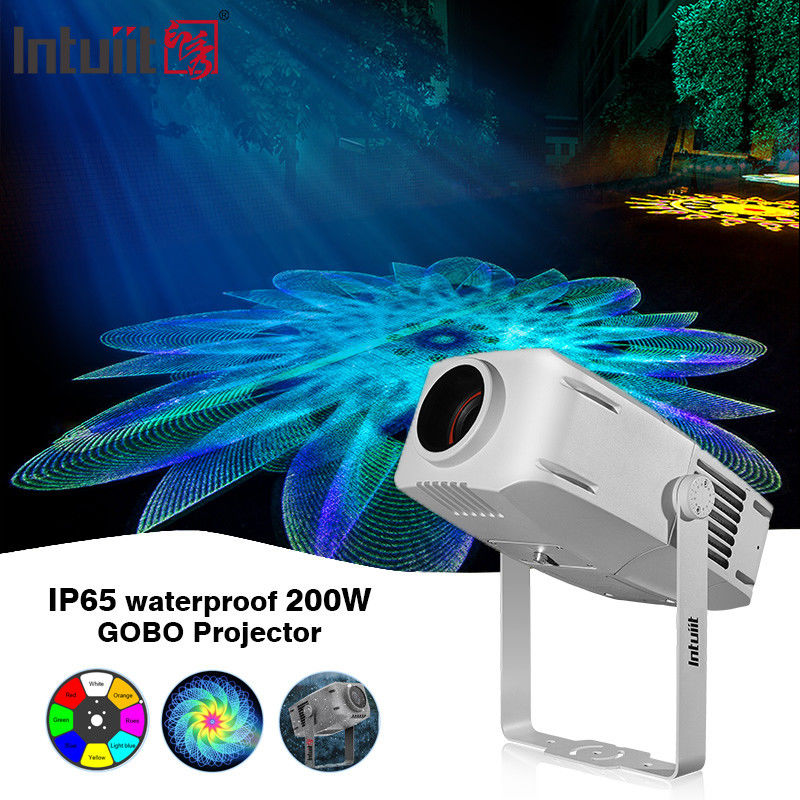 200W Gobo Projector εξωτερικό Ip65 φωτεινότητα Διαφήμιση Led logo Φως Gobo Projector Αποθήκη Διαφημιστικά φώτα
