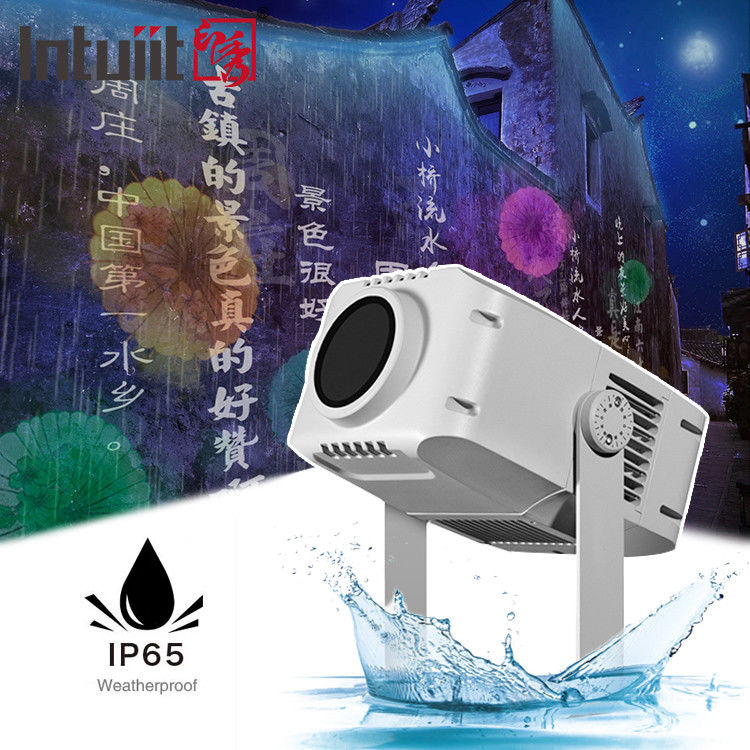 100W Αδιάβροχο εξωτερικό προβολέα Φως IP65 Gobo προβολέας με φως LED DMX DMX512 λειτουργία ελέγχου