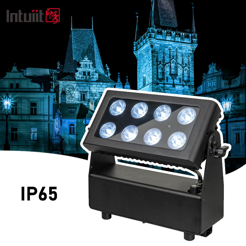 8x15W RGBW Αδιάβροχο Φωτιστικό Εκδηλώσεων DMX Μπαταρίας LED Φωτιστικό Σκηνής Ασύρματο με Μπαταρία