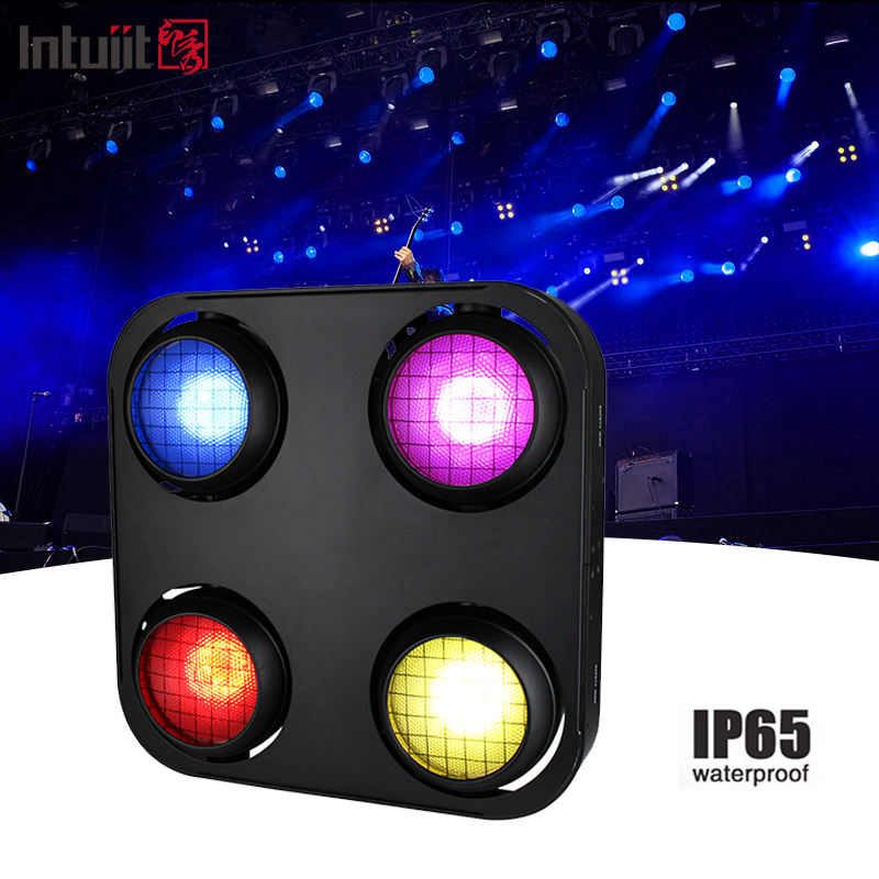 IP65 2IN1 Amber & Warm White White Waterproof Coc Stage Blinder Light 4x90W 4eyes ADAINIENT DMX512 LED COB Blinder Light