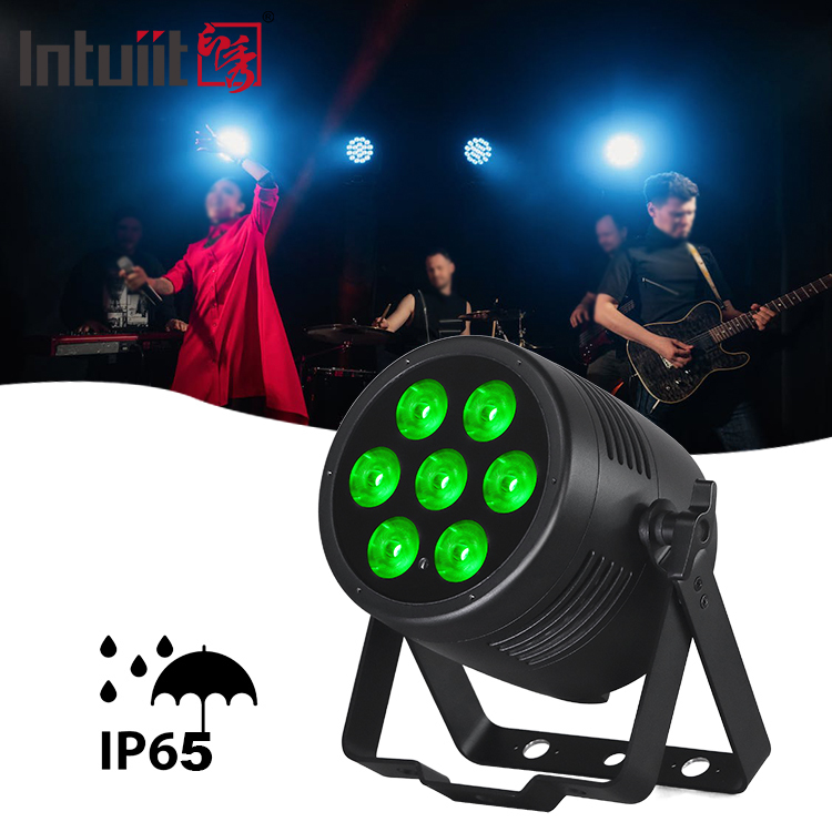 7*20W 6in1 LED Εξωτερικό Εξωτερικό IP65 Αδιάβροχο RGBWA-UV DMX 512 Control Par Light