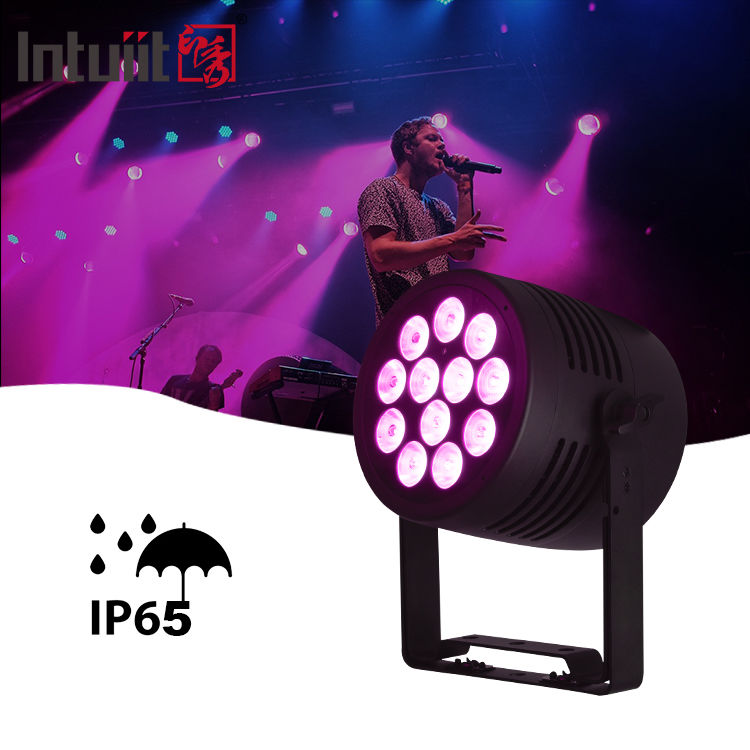 IP65 Εξωτερικού Χώρου LED 12x20w RGBWA-UV 6σε1 Event DJ Wash DMX 512 Αδιάβροχο LED Par Light