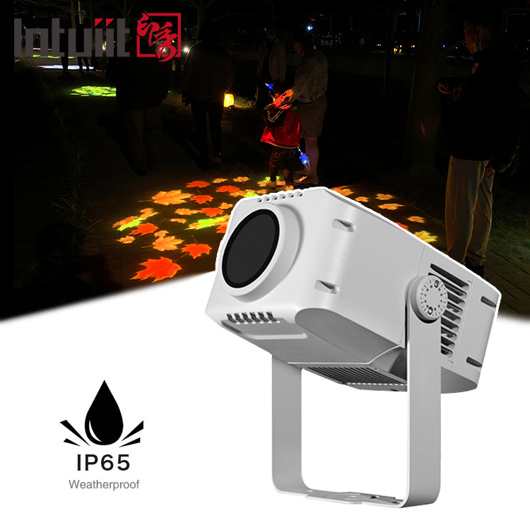 Εξωτερικός Προβολέας Gobo 100w Διαφημιστικός Προβολέας Περιστρεφόμενος Led Αδιάβροχος IP65 Φωτισμός Προβολέα Λογοτύπου Gobo
