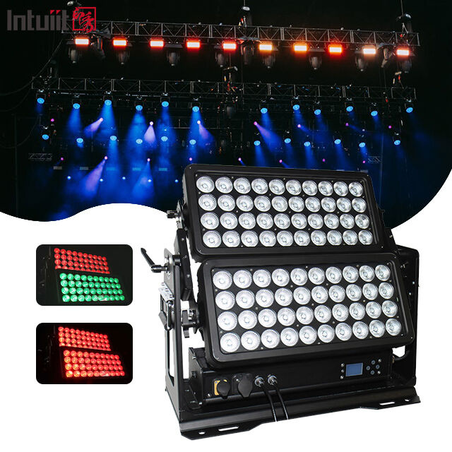 400W 800W 1500W City Color DMX Control Mode Αδιάβροχο LED Φως πλύσης σκηνής Διπλό στρώμα Φωτό φωτισμού για εκδήλωση