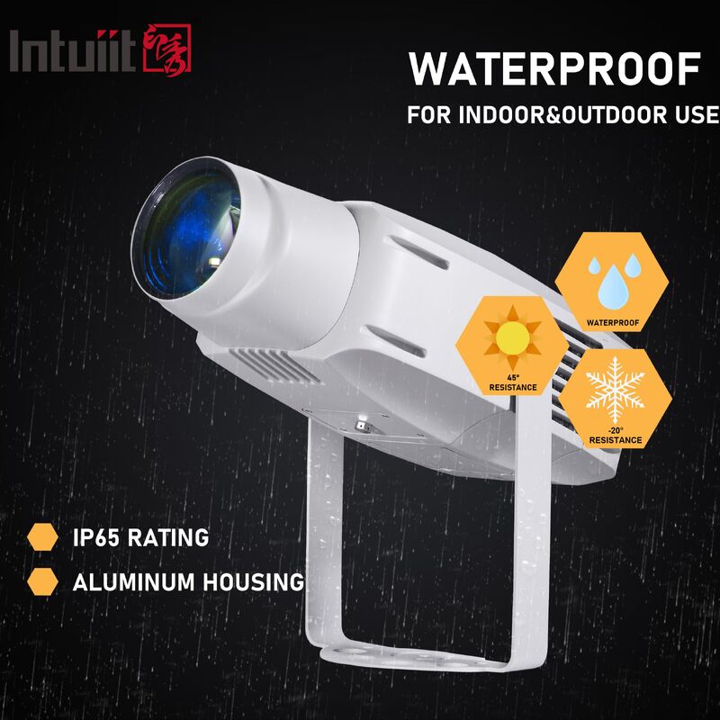 400W εξωτερικό IP65 LED κύμα νερού Gobo Projector Φως για μουσεία θεματικά πάρκα εστιατόρια