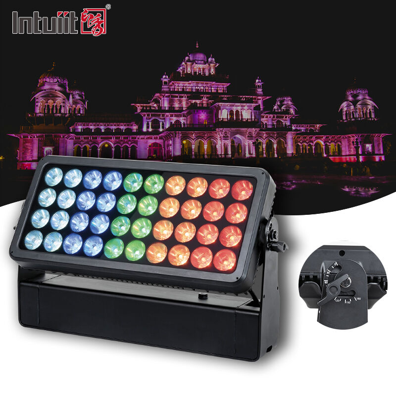 Φωτιστικό LED 40X10W RGBW 4 σε 1 Εξωτερικού Χώρου Αδιάβροχο Wall Washer Τοίχου Φωτισμός Τοπίου Σποτ Προβολέας LED Wallwasher