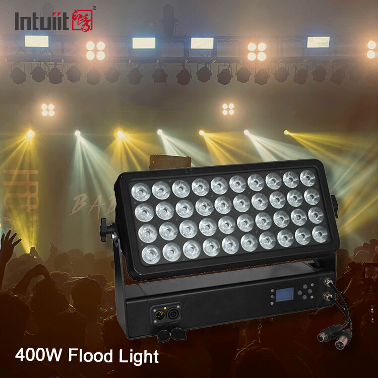 400w LED City Color Light Zoom Rgbw Εξωτερικά Αδιάβροχα Τοπίο Υψηλό Κτίριο Φώτα Πλυντηρίου Τείχους
