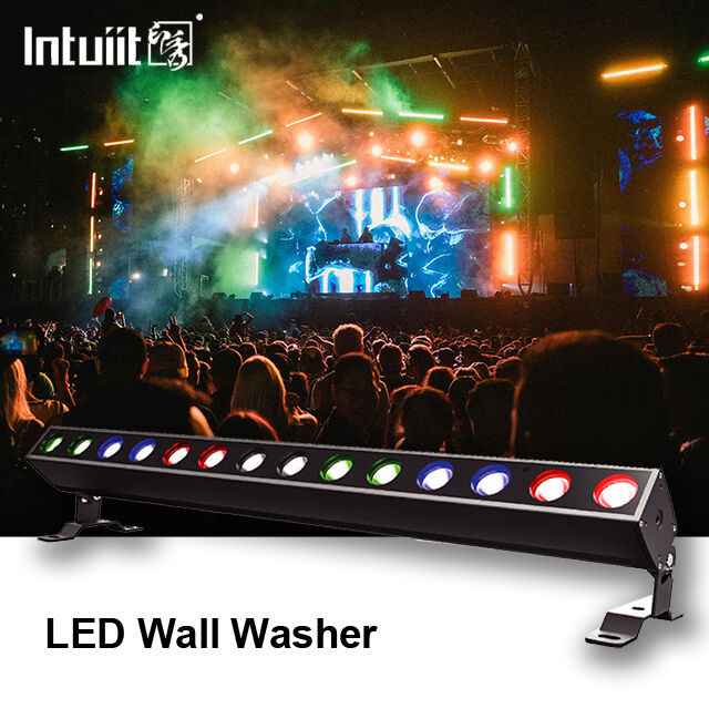 Φωτιστικό Τοίχου LED IP65 14*10W RGBW 4in1, Προβολέας Γραμμικός Εξωτερικού Χώρου DMX512