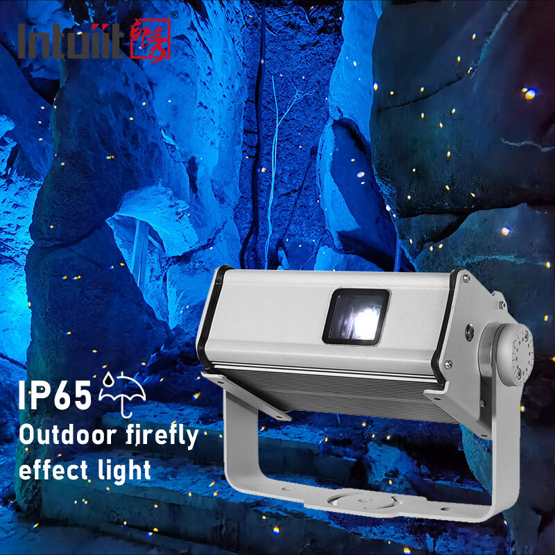 IP65 Αδιάβροχο 13W Outdoor Firefly Effect Light Projector Laser Dynamic Twinkling Starry Sky Lamp for Park Forest Landscape Decor