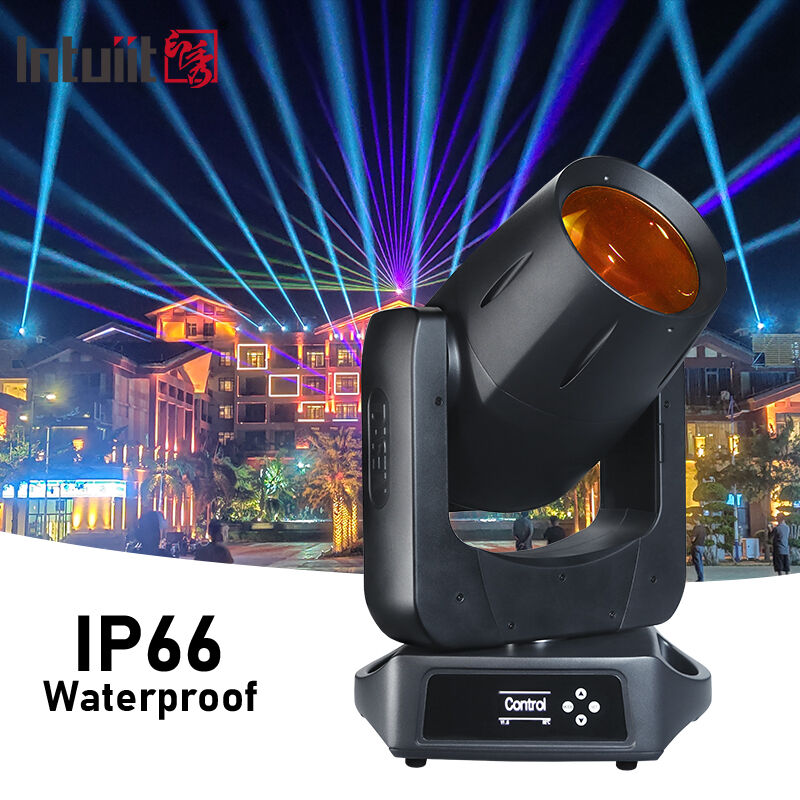 IP66 Αδιάβροχο 100W CMY Laser Moving Head Light Εξαιρετικά στενό 0,8 μοιρών Φωτισμός εξωτερικής σκηνής με γωνία δέσμης DMX512