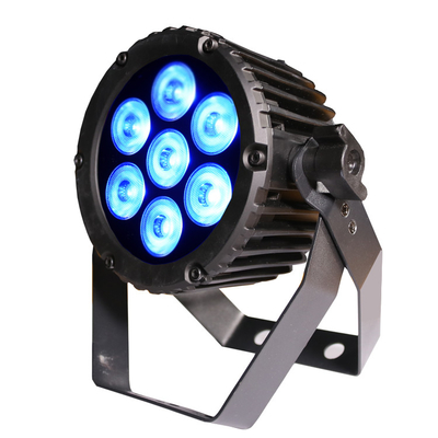 DJ Wedding Concert Dimmable RGBW Led Stage Light Αδιάβροχο Led Par Light 7*3W