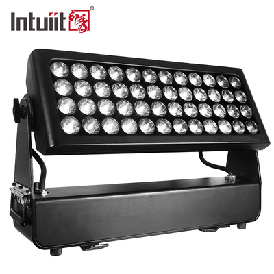 IP65 οδηγημένο προβολέα 48PCS 10W RGBW 4 In1 πλυντήριο Wasll χρώματος πόλεων των οδηγήσεων υπαίθριο για τα γεγονότα ξενοδοχείων πάρκων κήπων