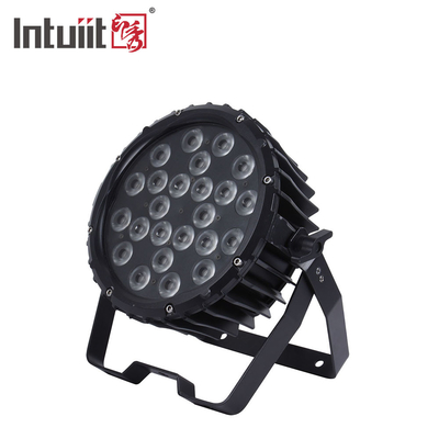 24x3W RGB 3 σε 1 ισοτιμία των υπαίθριων οδηγήσεων μπορούν να οργανώσουν τον έλεγχο φω'των DMX για τη συναυλία δεξίωσης γάμου