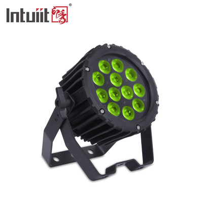 RGB 3 σε 1 LED Stage Dmx Flat Par Light Slim Parcan 12*3W για Dj Disco Party