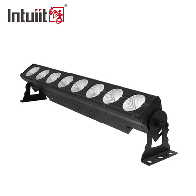 Επαγγελματικό πλυντήριο τοίχων φως Led Blinder Rgb γραμμική μπάρα 8 * 15w Cob Led με έλεγχο των pixel
