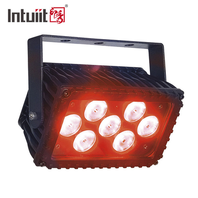Ανερόστεγος φωτισμός σκηνής 7x3W Rgbw Led Flood Light Dmx Blinder Wall Washer 4 σε 1 φώτα