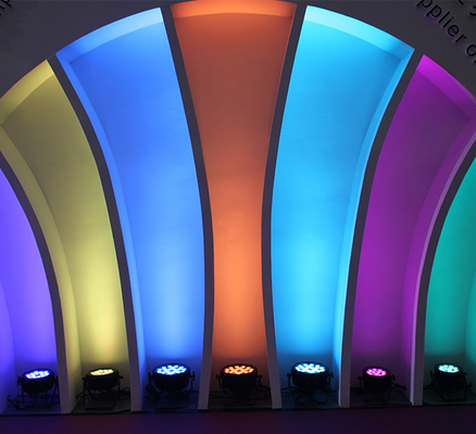 Μίνι Ανερόφθαλμος 4pcs RGB 3In1 Led Par Light Για Πάρτι Ντίσκο Κλαμπ
