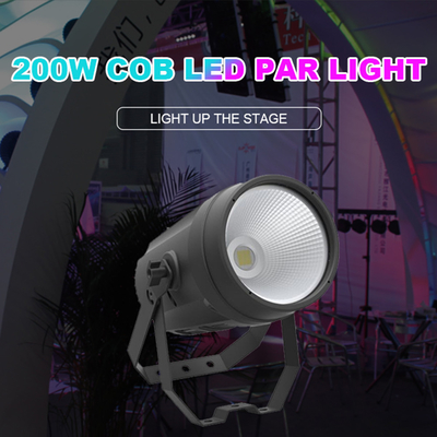 Φωτισμός σκηνής 200w Cob Led Par Light Dmx 512 Cob Led Outdoor Cob Par Light