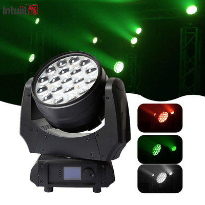 Ζουμ Κινούμενο φως Led Wash 19x10w 4 σε 1 Gobo Projector Rgbw φώτα Φεστιβάλ Φωτισμός σκηνής Εφέ Bar Νυχτερινή Λέσχη Ντίσκο