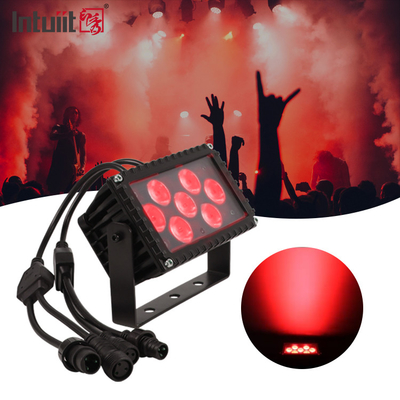 7x3W RGB LED Εξωτερικό Αδιάβροχο IP66 Αρχιτεκτονική Προβολή Φωτοπροβολέας Φωτογραφία Φως