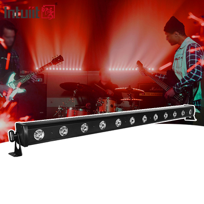 12x2W RGBW LED Φως σκηνής 4in1 Ηχοενεργοποιημένο ρυθμιζόμενο DJ Φως Μπαρ Εκκλησία Φωτισμός γάμου Led πλυντήρια τοίχων