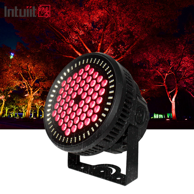 60*12W RGBW 4 σε 1 IP65 Αδιάβροχο Εξωτερικό DMX 512 LED Par φως Για ντίσκο σκηνή DJ γάμου