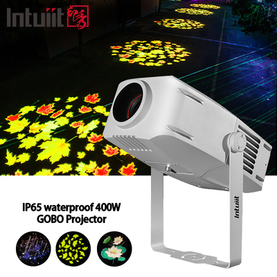 Εξωτερικός προβολέας Gobo 400w Διαφημιστικός προβολέας περιστρεφόμενος Led Ανερόφθαλμος IP65 Λογικό προβολέας Gobo Φως