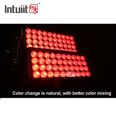 Φωτισμός σκηνής Dmx Led Wall Washer Φως 400W 800W 1500W IP65 Εξωτερικό Χρώμα Πόλης RGBW Strobe