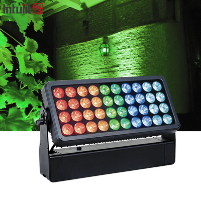 40x10W RGBW 4 σε 1 LED προβολέας IP65 Αδιάβροχο φως σκηνής DMX512 Ελέγχος DJ Disco εξοπλισμός Εξωτερική παράσταση