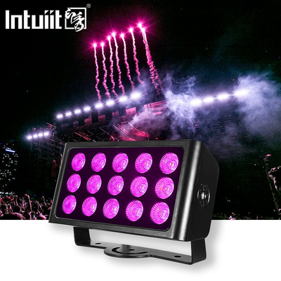 Φως σκηνής τετράγωνο 15x5w Ip65 Αδιάβροχο τοίχωμα πλύση φωτισμού πλημμύρας Par Φως