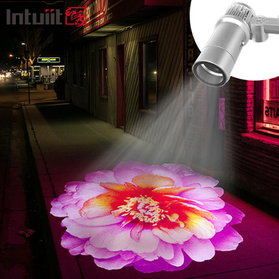 Προσαρμοσμένο LED HD 60W Gobo Logo Projector Indoor Outdoor Ip65 Αδιάβροχο Περιστρεφόμενο Διαφημιστικό Φωτοπροβολή Φως Για Γάμα Γάμου