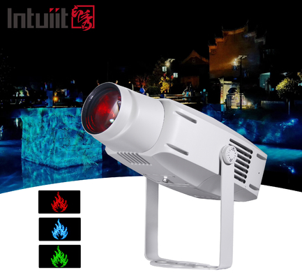 400W διαφημιστικά φώτα περιστρέψτε εικόνα GOBO λογότυπο προβολέα φως DMX512 τοπίο λάμπα