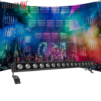 LED Bar RGBW 4 σε 1 16x5W DMX LED Stage Dmx512 Σινικό πλυντήριο εξωτερικών εσωτερικών DJ ντίσκο φώτα