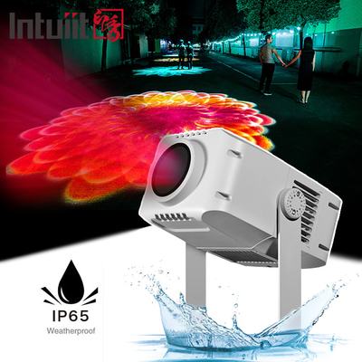 Πηγή φωτός LED Εξωτερικός Gobo Projector 100W Προαιρετικός Προσαρμοσμένος Γυριστικός Gobo Projector