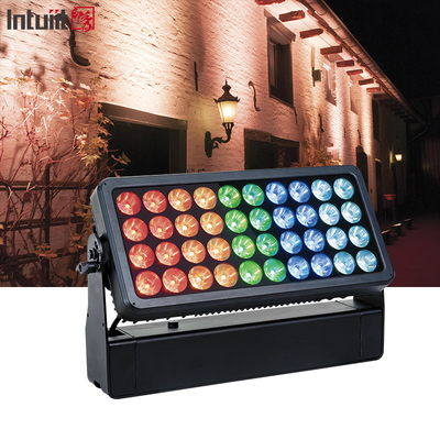 Αδιάβροχο 40X10W LED πλυντήριο τοίχων IP65 LED Φως σκηνής Χρώμα πόλης για το κτίριο
