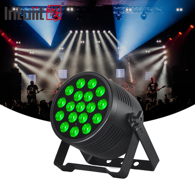 DJ Light 18pcs 20W 6IN1 RGBWA-UV Flat Par Εξωτερικό Αρχιτεκτονικό Φως Πλυντηρίου IP65 18x20W LED Αδιάβροχο Par