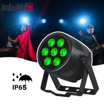 IP65 Led Waterproof Par Light 7x20w Rgbwa-uv 6in1 Outdoor Led Par Can Light