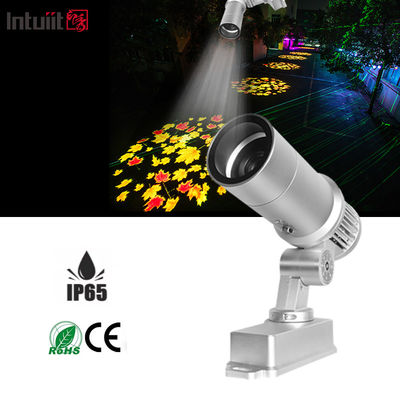 Λυχνία προβολέα λογοτύπου 60W IP65 Gobo Light Εξωτερικού χώρου Περιστρεφόμενα Επαγγελματικά Φώτα Διαφήμισης