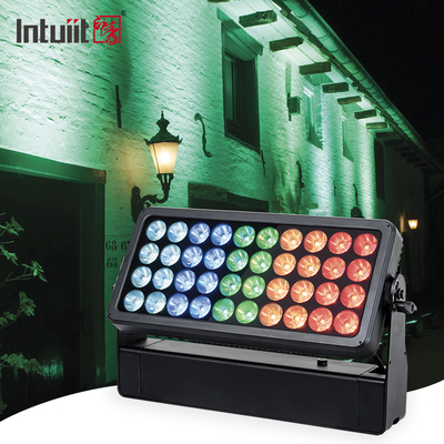 IP65 40x10W RGBW LED Φωτιστικό Σκηνής Πόλης Εξωτερικού Χώρου Προβολής Κτιρίων Φωτισμός Αρχιτεκτονικής
