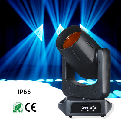 IP66 Beam 200w Dmx512 Led Beam Moving Head Stage Lighting για εκδήλωση DJ νυχτερινών κέντρων
