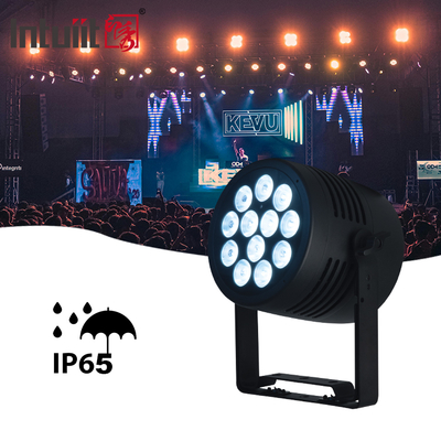 12x20W LED Par Φωτιστικό IP65 Αδιάβροχο RGBWA-UV 6IN1 DMX512 Φωτισμός Σκηνής