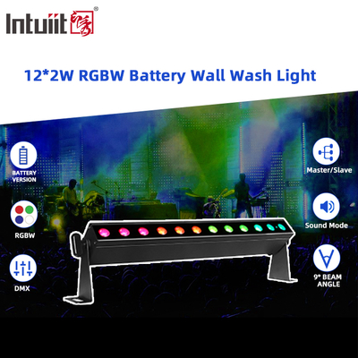 IP20 Ασύρματο 12x2W 0,5m 4in1 Ηλεκτρική μπαταρία LED Φώτα Φώτα Φώτα Φώτα