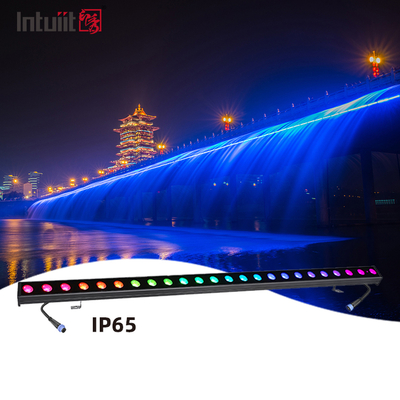 IP65 Αδιάβροχο LED RGBW Φωτιστικό Τοίχου 24*2W Εξωτερικού Χώρου, Σώμα Λαμπτήρα από Αλουμίνιο για Κήπο & Κτίρια Υψηλών Ορόφων