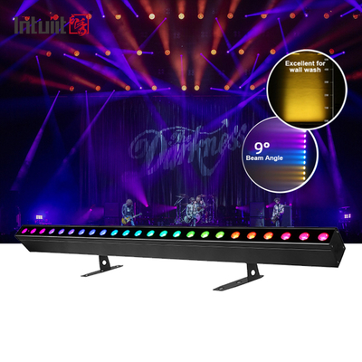 Εσωτερική χρήση 24x2W RGBW Led Wall Washer Light για γάμο DJ Party υψηλή φωτεινότητα