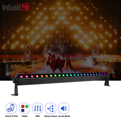 24x2W DMX LED BAR RGBW 4 ΣΕ 1 LED Stage Dmx512 Wall Washer Φωτιστικά Dj Disco για Εσωτερικούς Χώρους