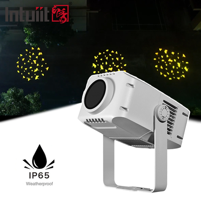 100w Custom Gobo Projector Ip65 Υψηλής φωτεινότητας Διαφήμιση LED εξωτερικού Χριστούγεννα Gobo Logo Projector Διαφημιστικά φώτα