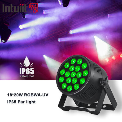 IP65 18x20w RGBAW UV Led Par Uplight Αδιάβροχο Led Par Φωτιστικό