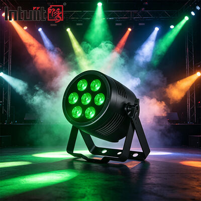 IP65 Αδιάβροχο αλουμίνιο LED Par Light 7x20W RGBWA UV 6in1 DMX512 Professional Stage Uplight για Υπαίθρια Εκδήλωση Γάμου