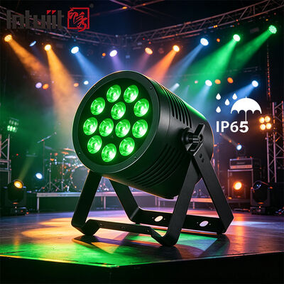 Εξωτερικό IP65 Αδιάβροχο 12x20W RGBWA UV 6 σε 1 LED Par Light Επαγγελματικό DMX DJ φωτισμός σκηνής πλύση uplight για ντίσκο γαμήλιο σόου