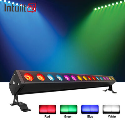 DMX512 Linear 16x5W RGBW 4in1 LED Wall Washer Bar Light IP65 Outdoor Stage Wash Lamp for DJ Disco Wedding Event Decoration